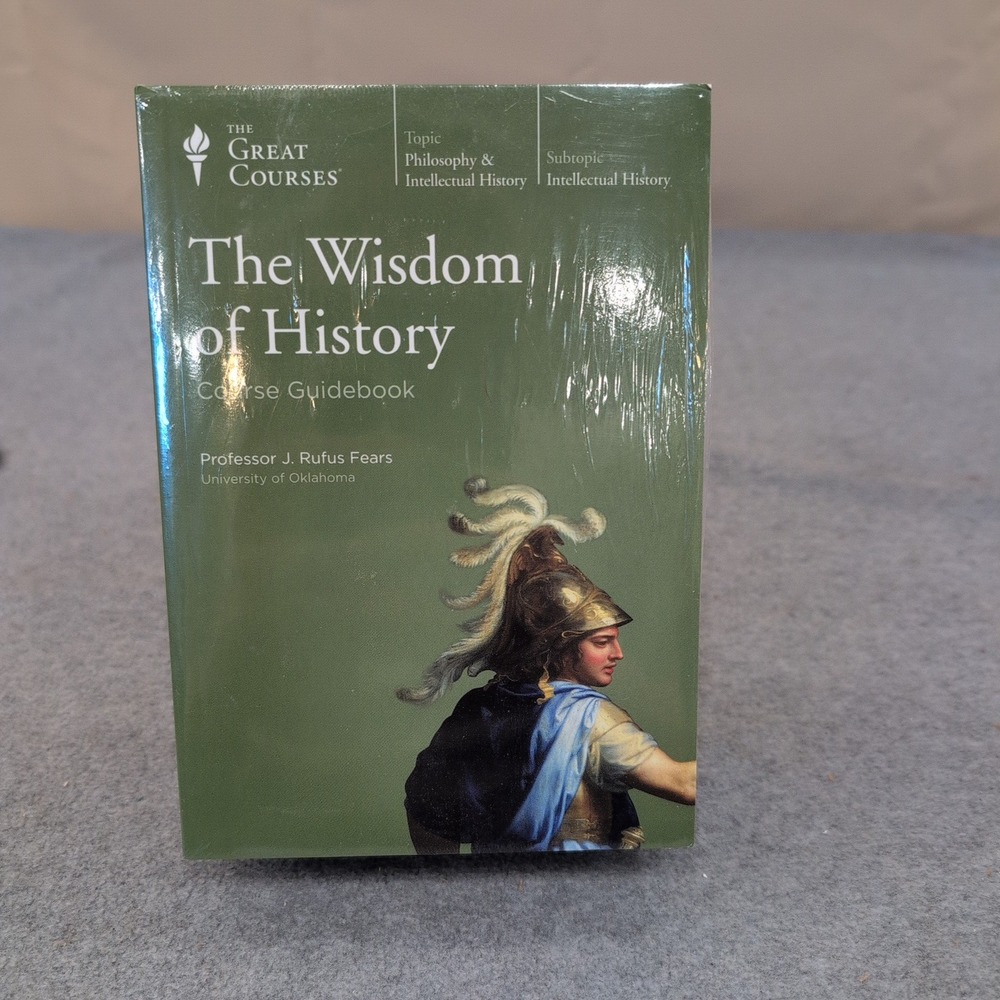 The Great Courses The Wisdom of History J Rufus Fears CD Course Guidebook NEW